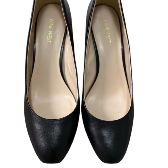 NINE WEST BLACK SHOES SIZE 9,5 - Picture 3 of 7